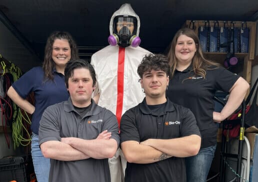 Bio-One of Omaha biohazard and decontamination team is always here for you